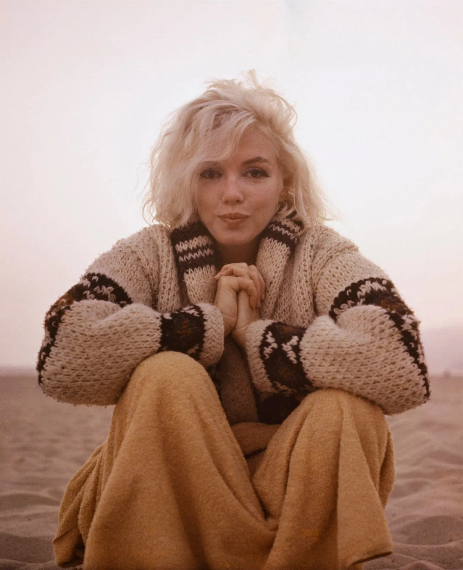 1960's Hand Knit "Marilyn" Cardigan