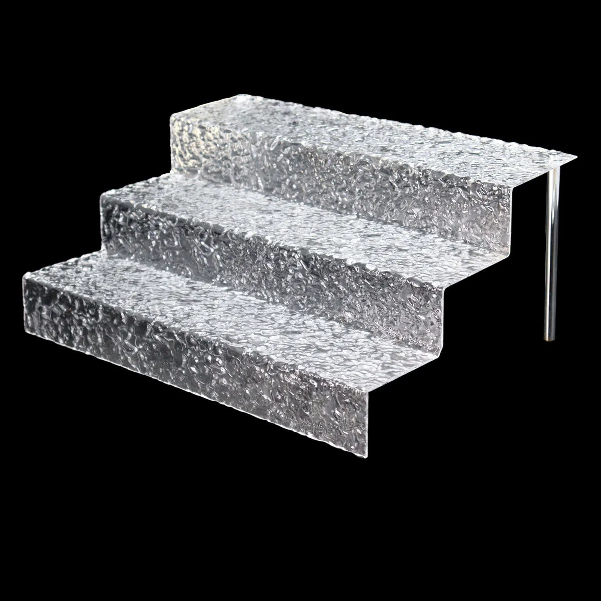 3-Layer Crystal Acrylic Cake Display Shelf