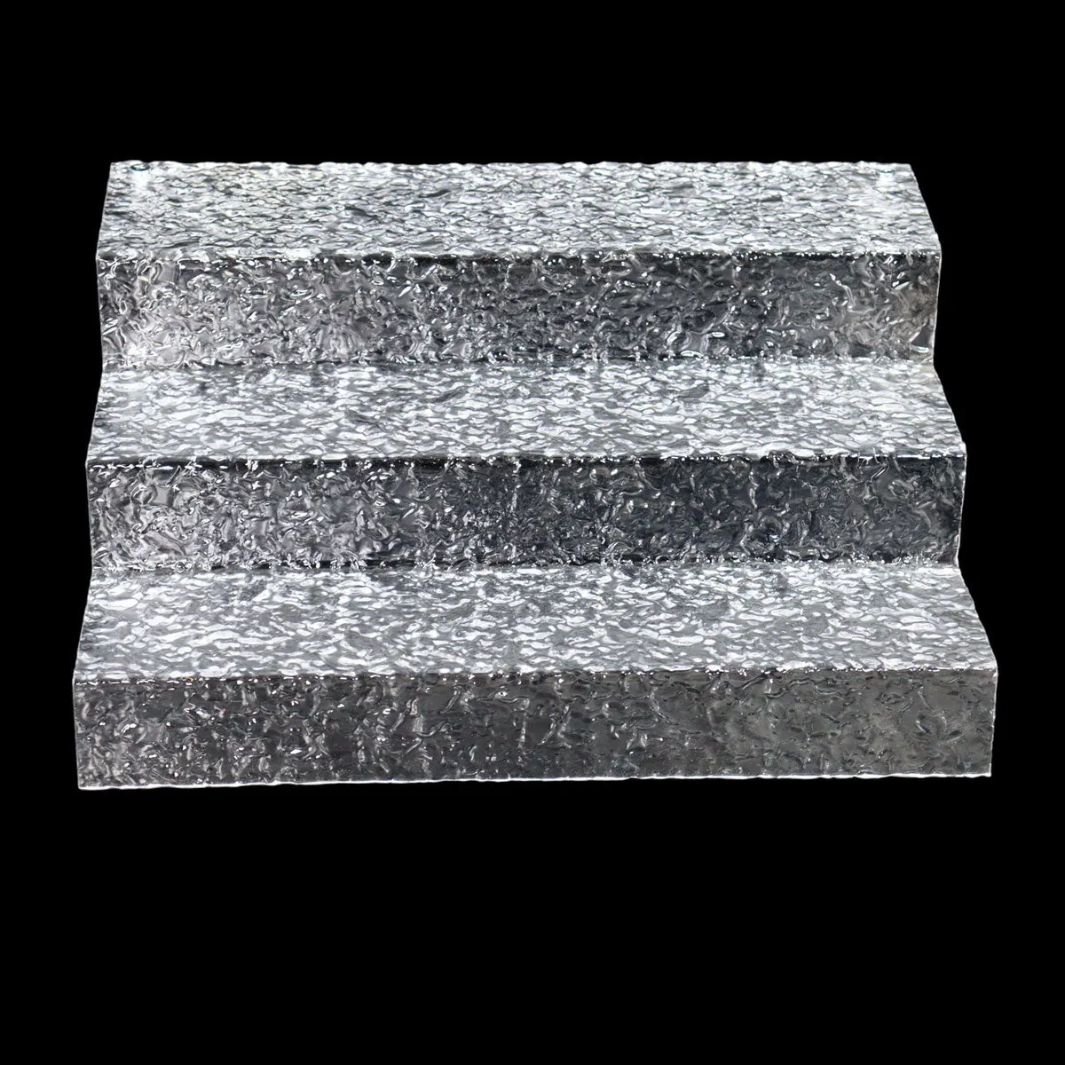 3-Layer Crystal Acrylic Cake Display Shelf