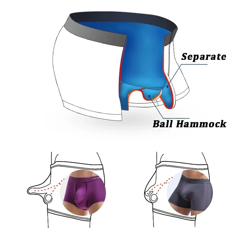 3 Pack Modal Ball Hammock Separate Men's Underwear-🔥AMAZING 40% DISCOUNT 🔥‼ LIMITED TIME OFFER 😍 !