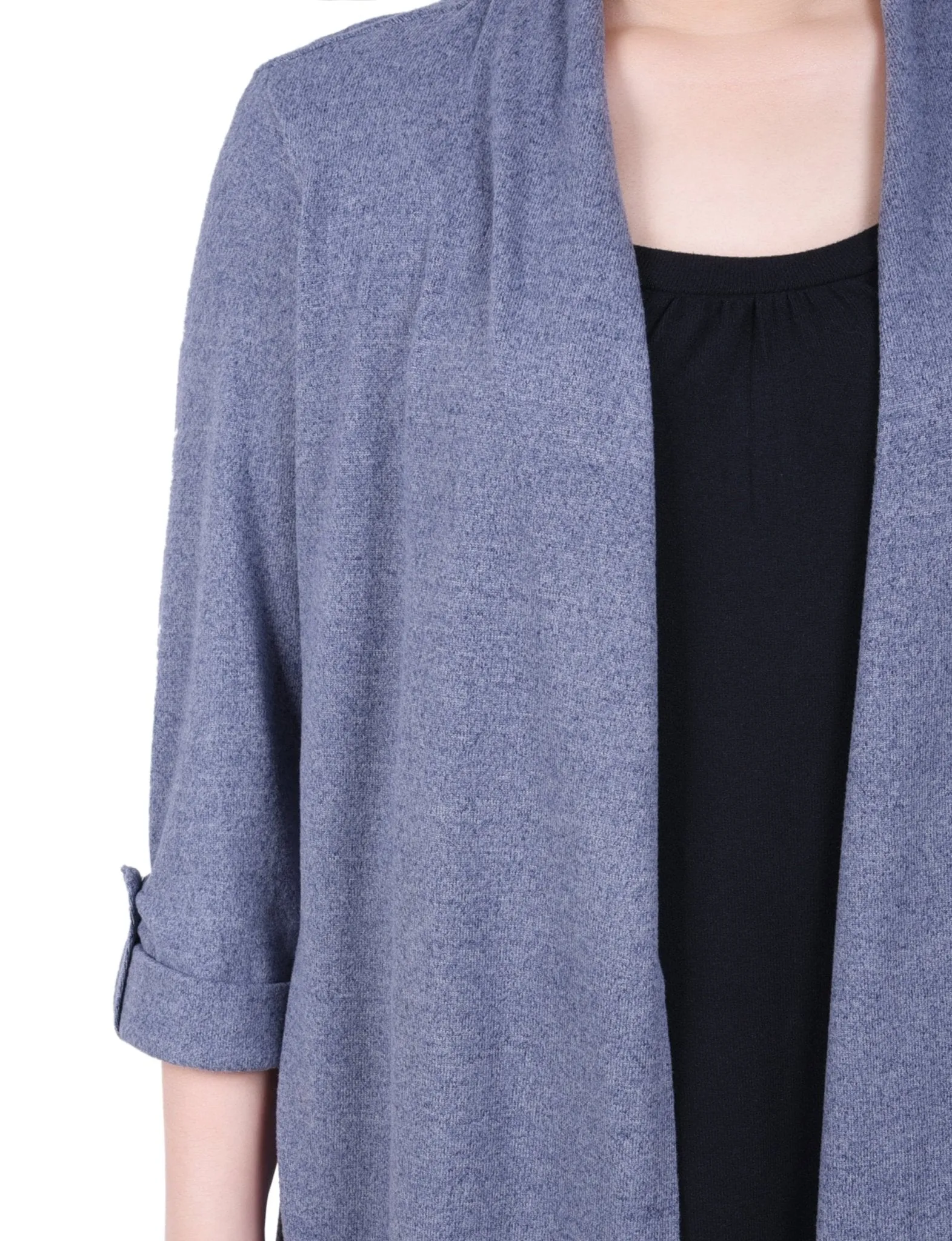 3/4 Length Sleeve Two In One Top - Petite