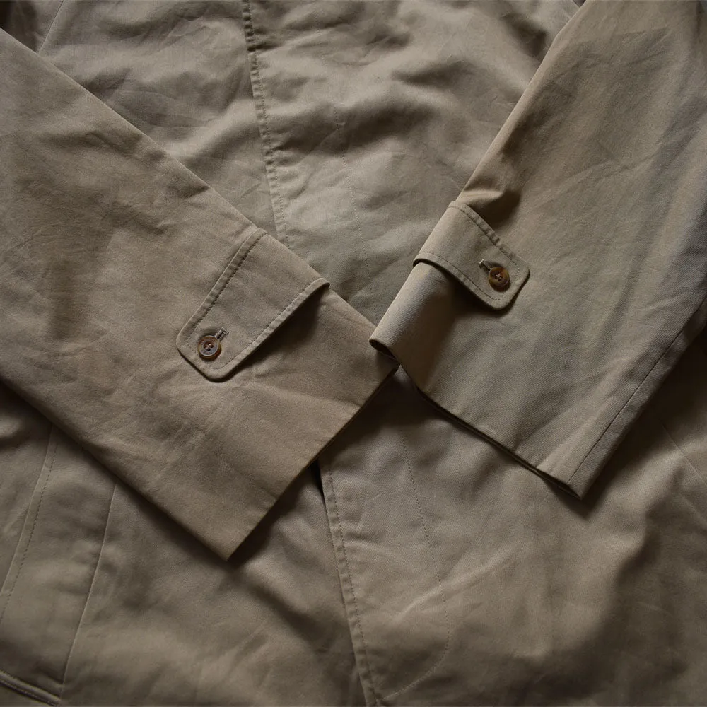 80's Aquascutum クラブチェック ステンカラーコート 英国製 231213