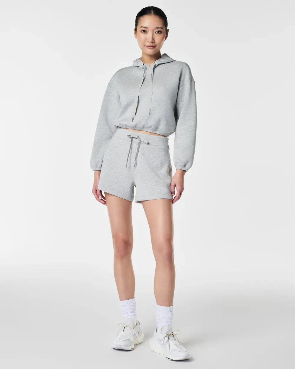 Airessentials Cinched Hoodie- Grey