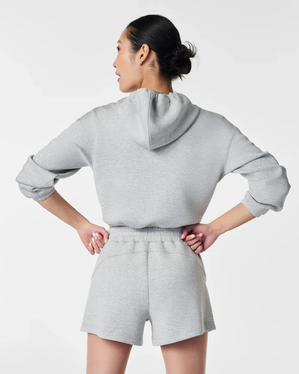 Airessentials Cinched Hoodie- Grey