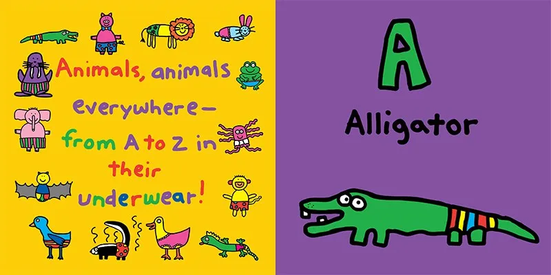 Animals in Underwear