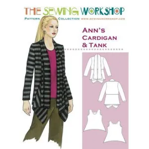 Ann's Cardigan Pattern, The Sewing Workshop