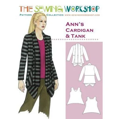 Ann's Cardigan Pattern, The Sewing Workshop