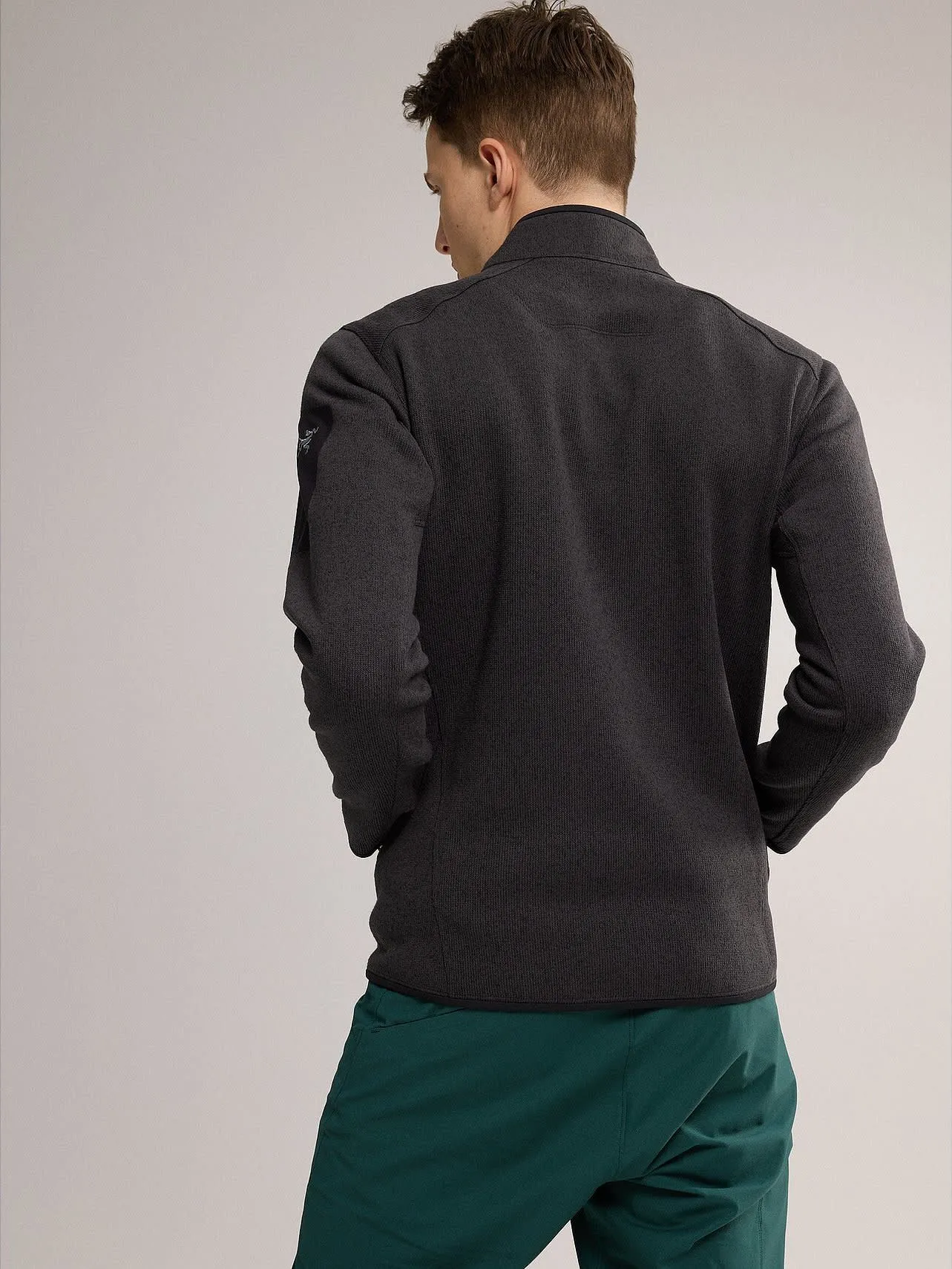 Arc&#x27;teryx Men&#x27;s Covert Cardigan Black Heather II | Buy Arc&#x27;teryx Men&#x27;s Covert Cardigan Black Heather II here | Outnorth