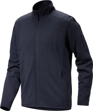 Arc&#x27;teryx Men&#x27;s Covert Cardigan Black Sapphire Heather | Buy Arc&#x27;teryx Men&#x27;s Covert Cardigan Black Sapphire Heather here | Outnorth