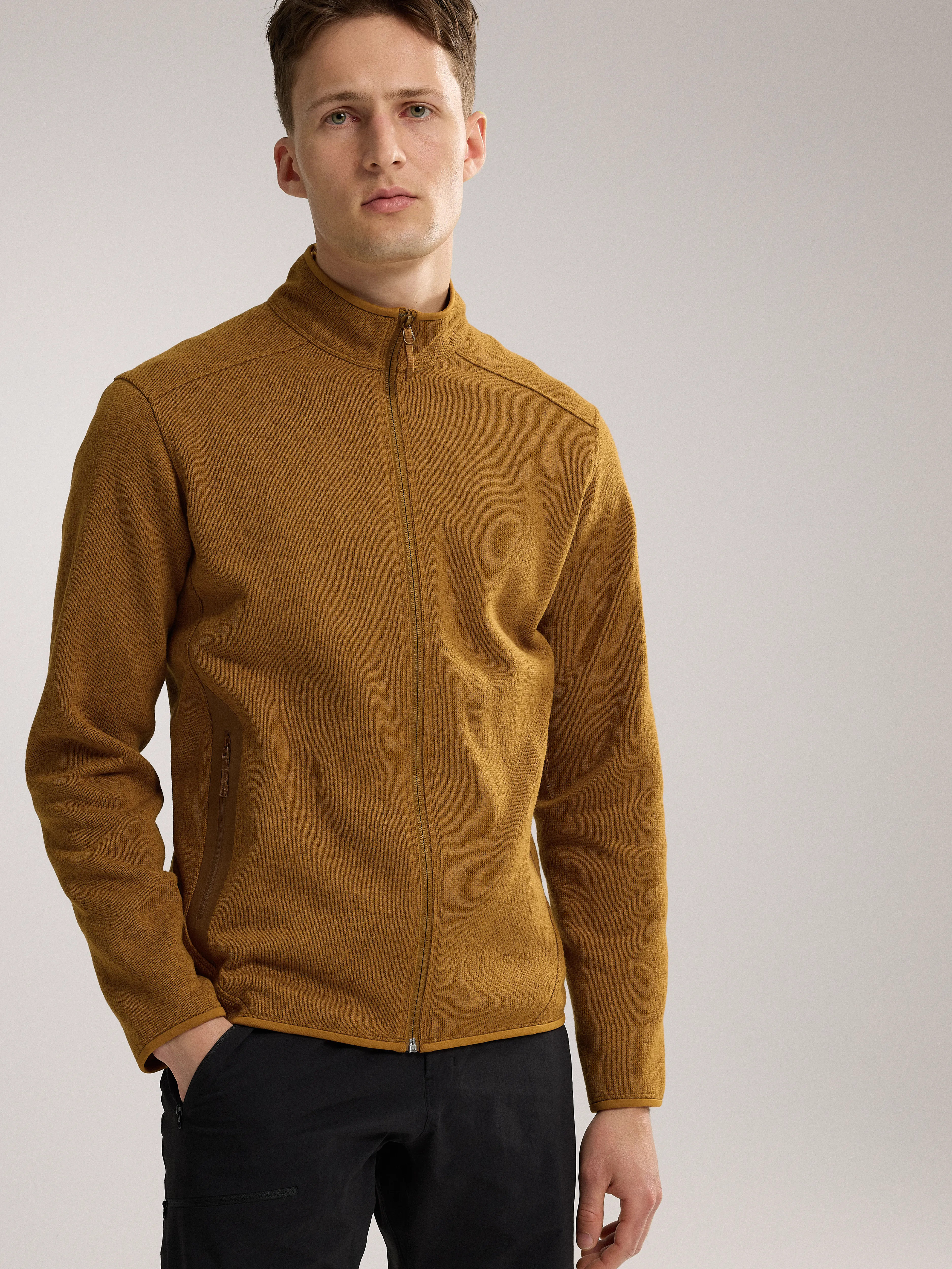 Arc&#x27;teryx Men&#x27;s Covert Cardigan Yukon Heather | Buy Arc&#x27;teryx Men&#x27;s Covert Cardigan Yukon Heather here | Outnorth