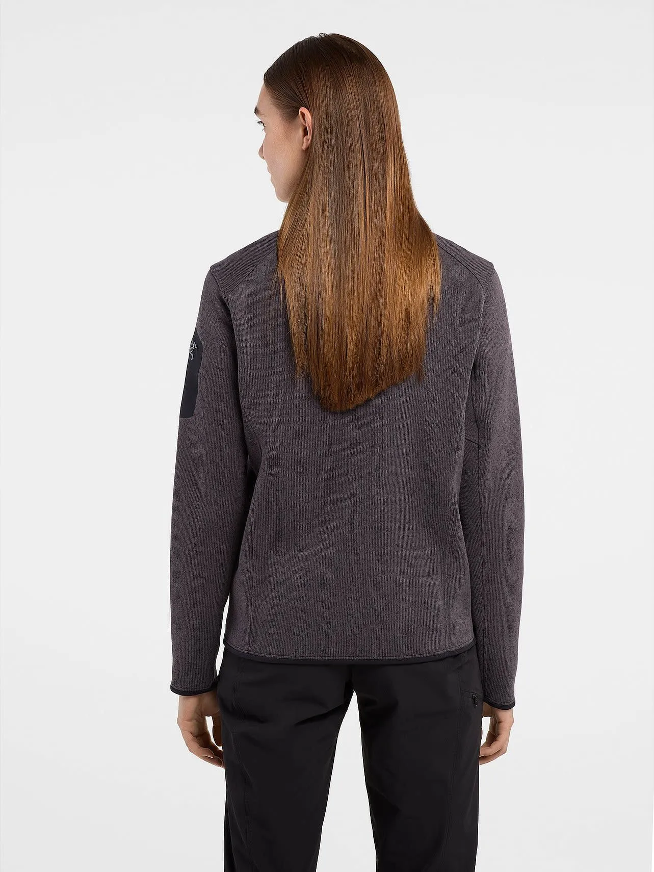 Arc&#x27;teryx Women&#x27;s Covert Cardigan Black Heather | Buy Arc&#x27;teryx Women&#x27;s Covert Cardigan Black Heather here | Outnorth