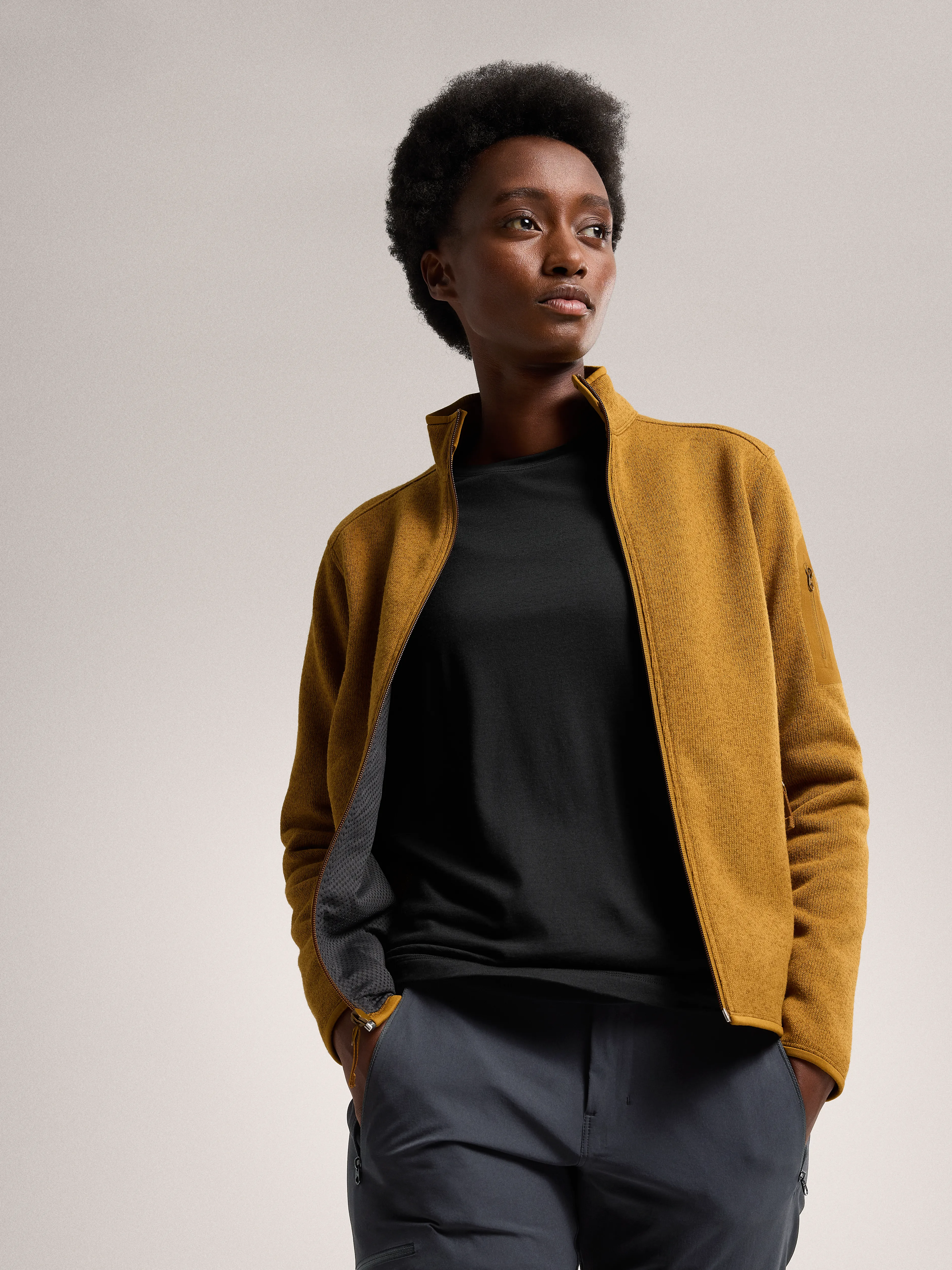 Arc&#x27;teryx Women&#x27;s Covert Cardigan Yukon Heather | Buy Arc&#x27;teryx Women&#x27;s Covert Cardigan Yukon Heather here | Outnorth