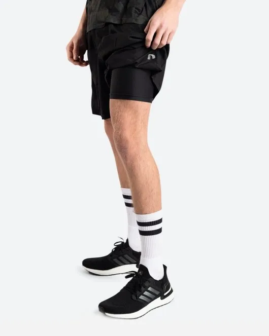 Base 2 Layer Shorts - Black
