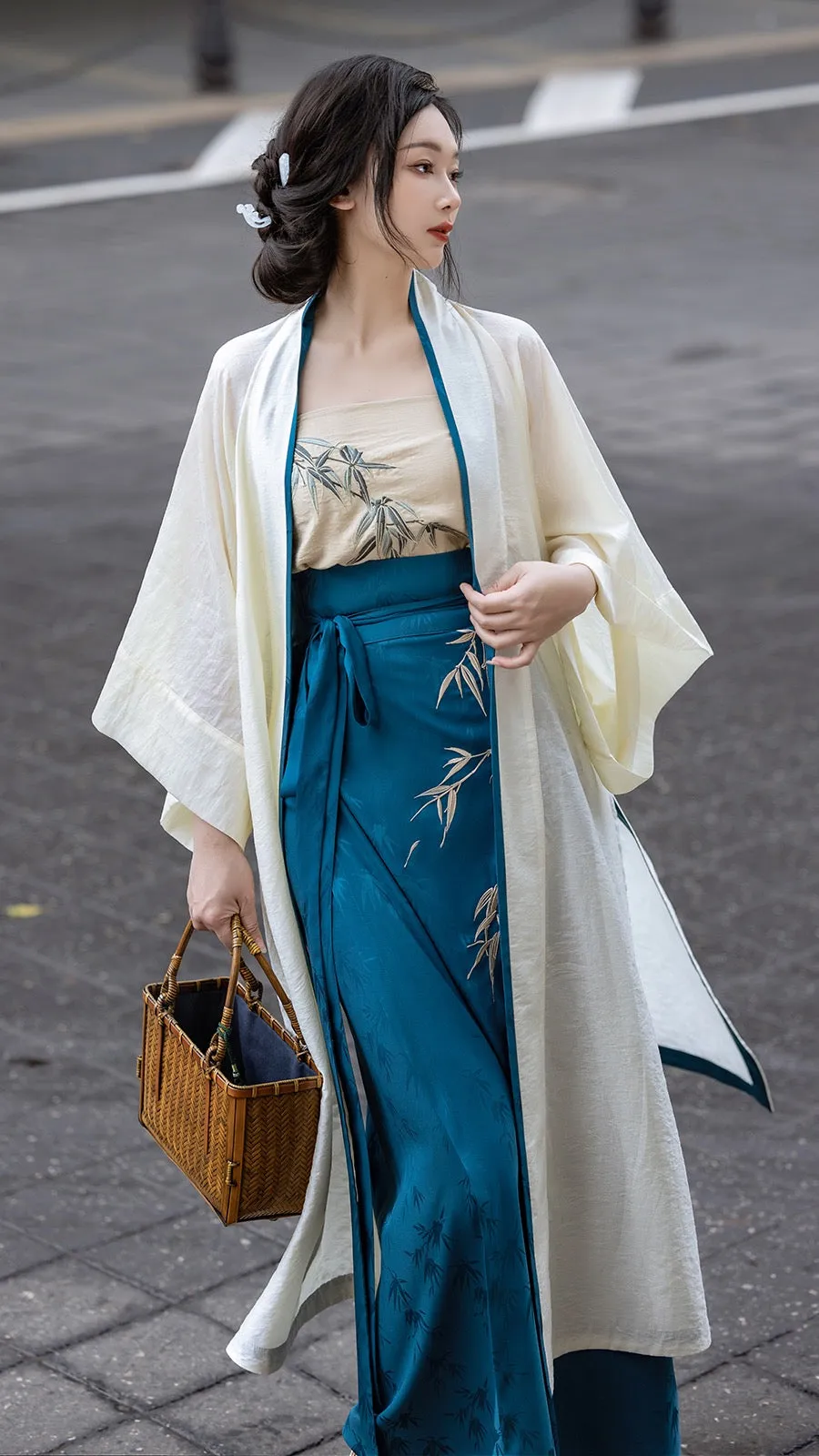 Blue Moon Modern Song Style Hanfu