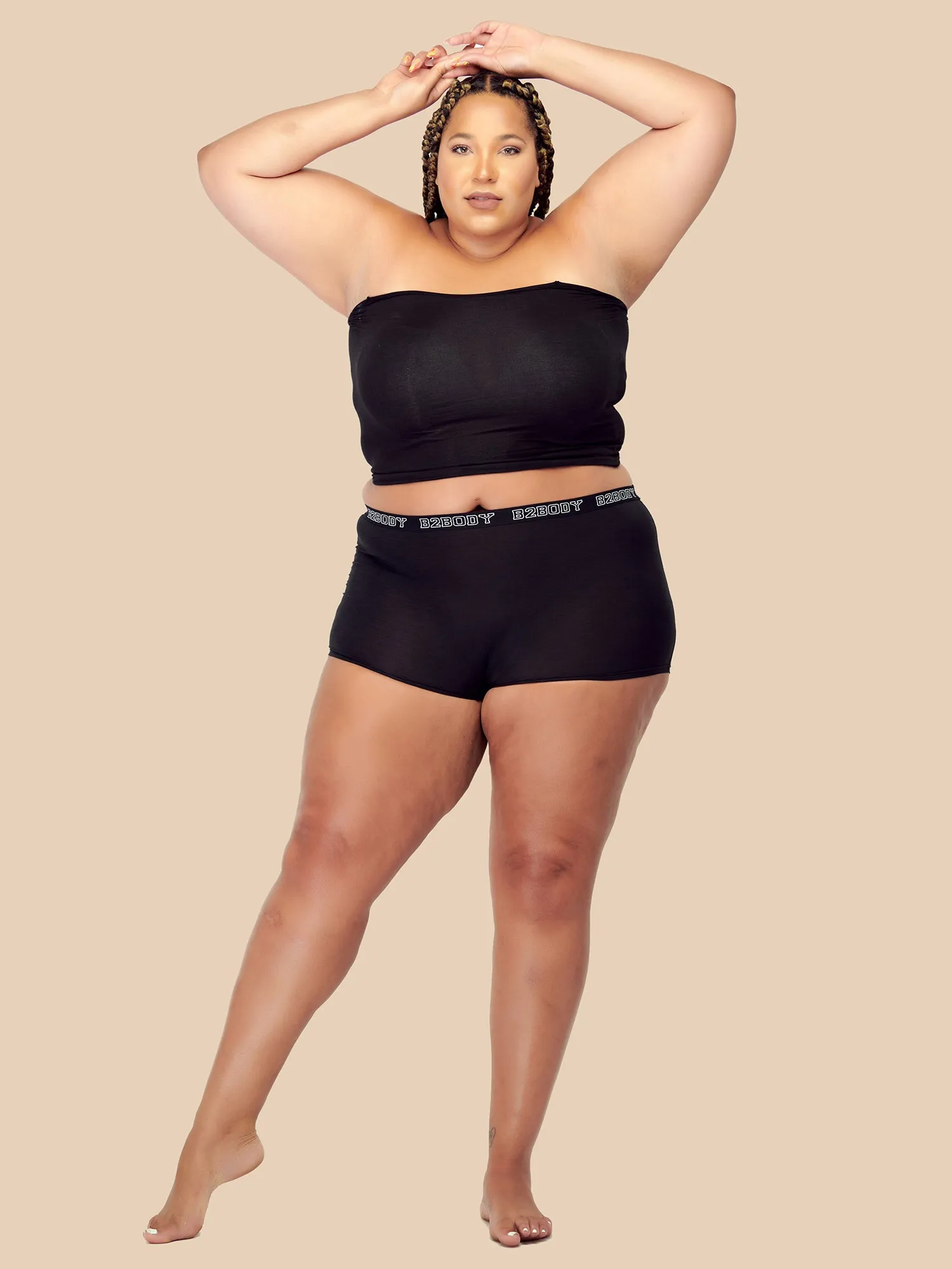 Breathable Cool Touch Underwear Women - Boyshort Panties for Women Small to Plus Size