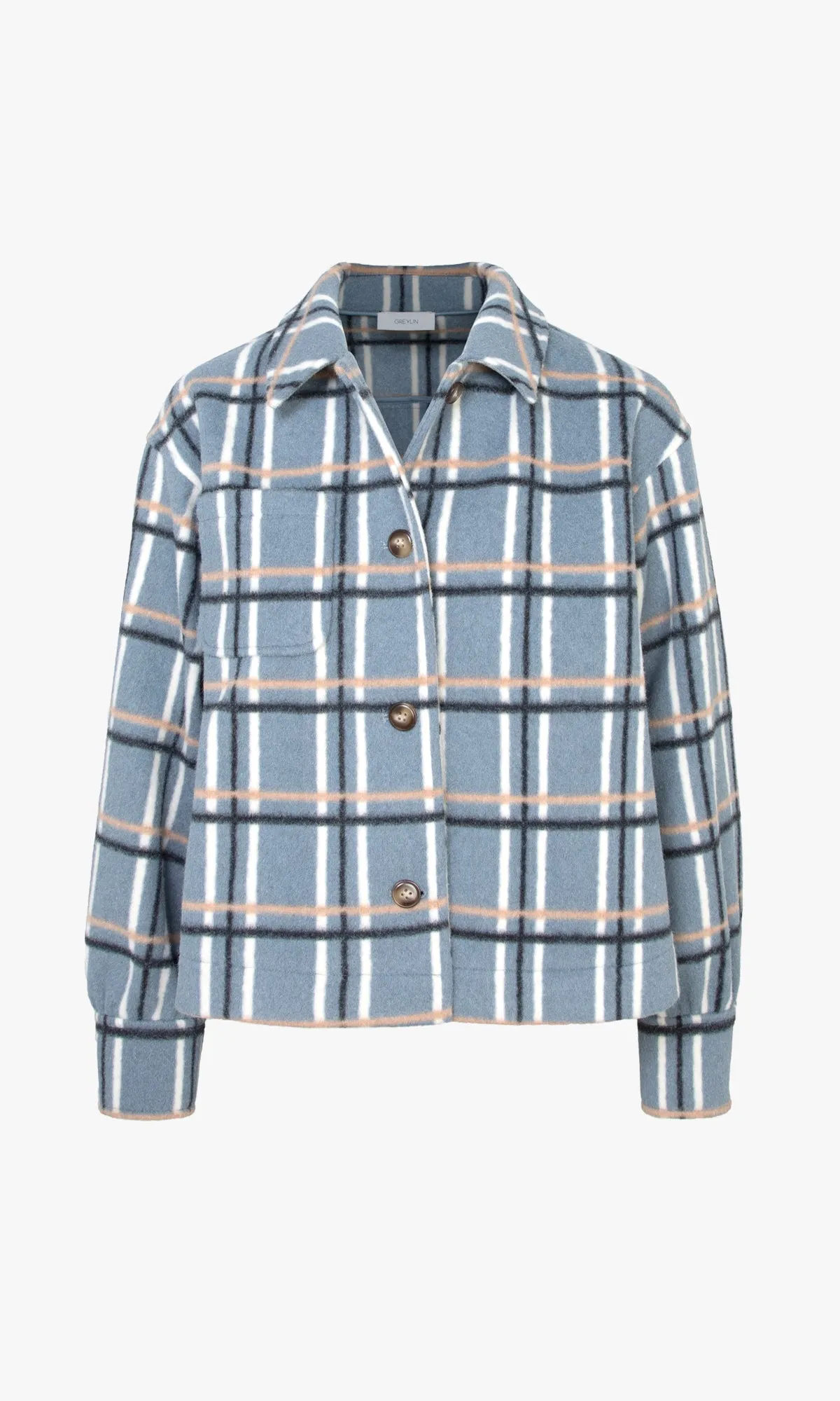 Britta Windowpane Jacket - FINAL SALE