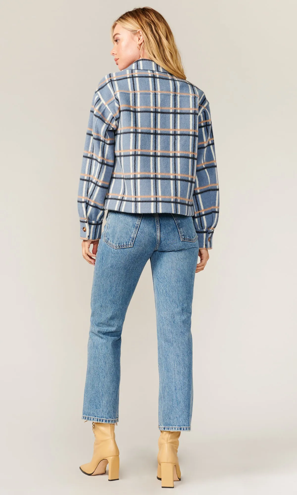 Britta Windowpane Jacket - FINAL SALE