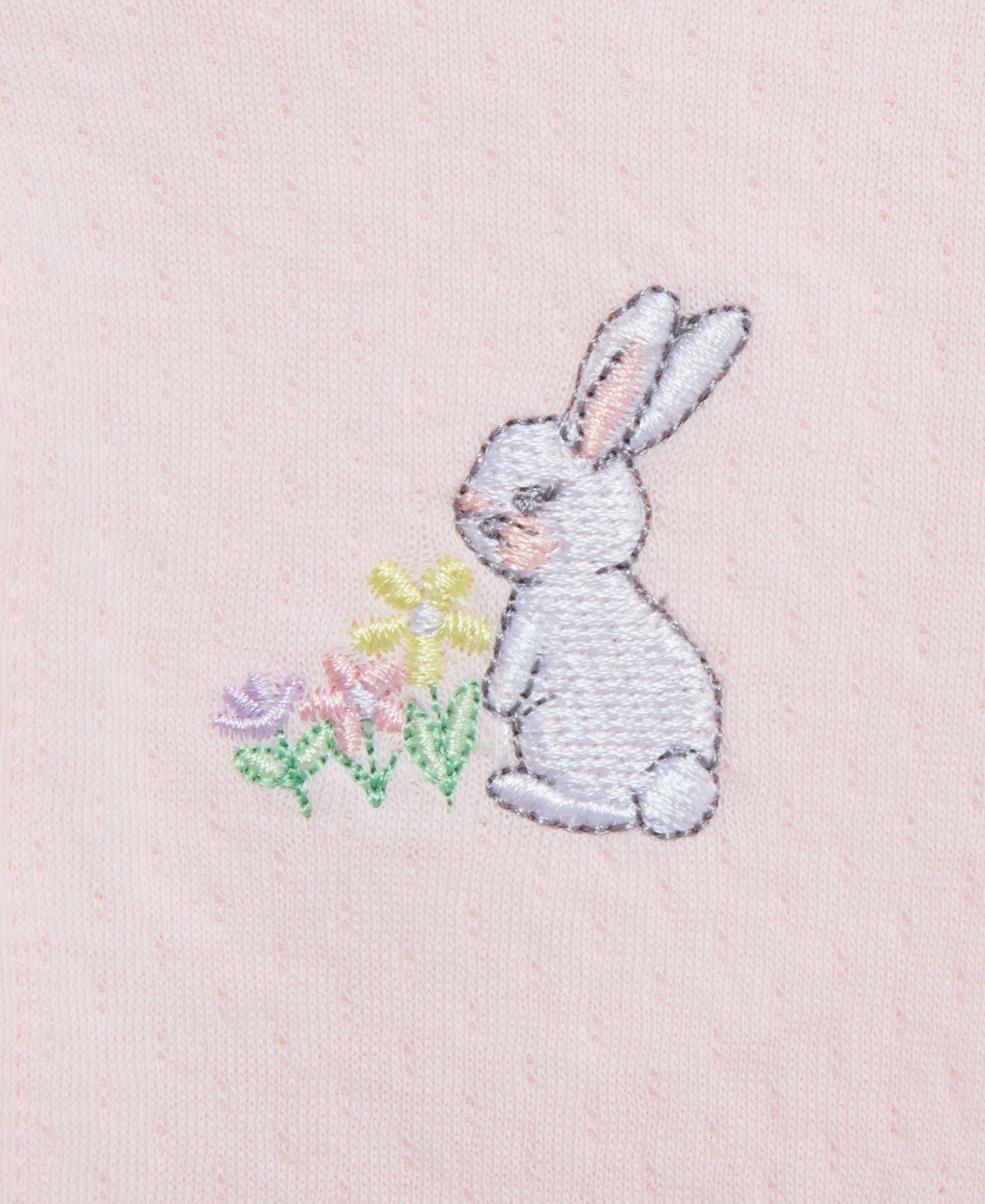 Bunny Garden Dress & Cardigan Set