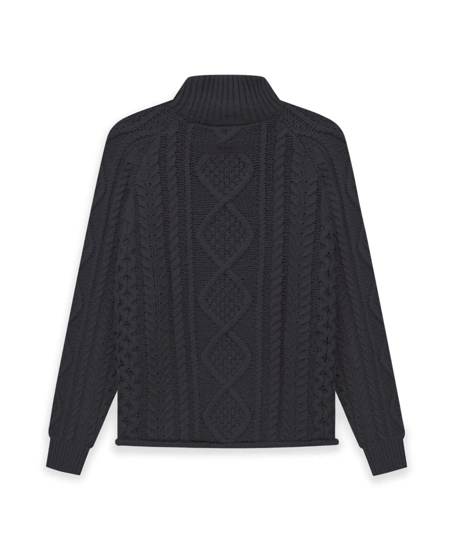 CABLE KNIT TURTLENECK