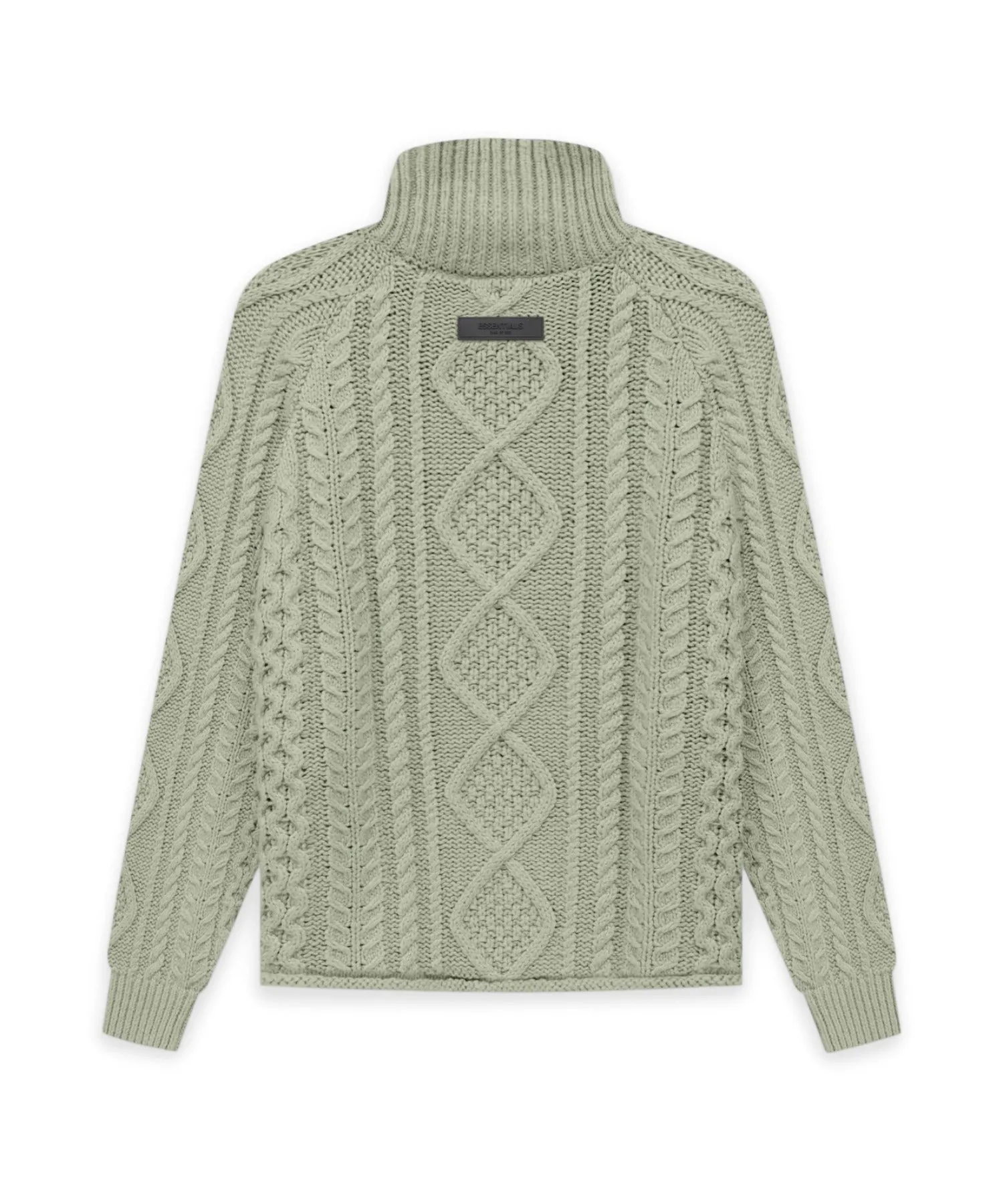 CABLE KNIT TURTLENECK