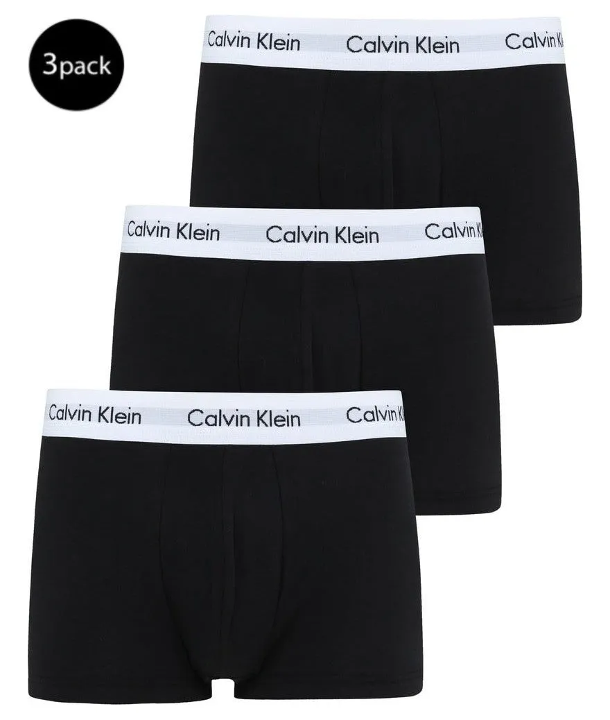 Calvin Klein Underwear Calvin Klein Mens Cotton Stretch Boxer Briefs 3-Pack Underwear Black