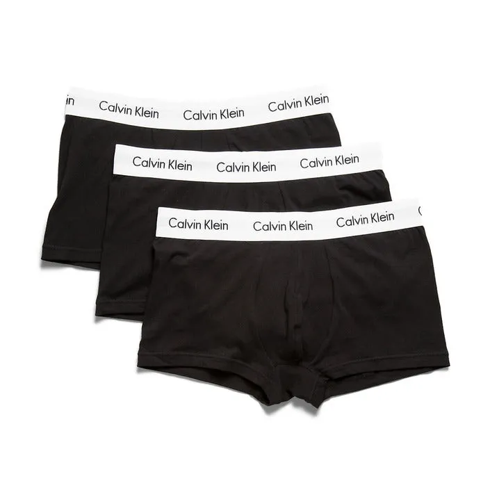 Calvin Klein Underwear Calvin Klein Mens Cotton Stretch Boxer Briefs 3-Pack Underwear Black