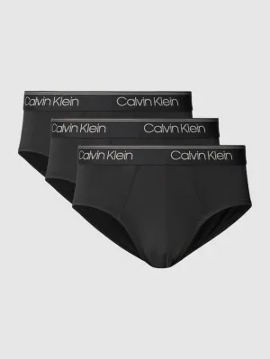 Calvin Klein Underwear Elastic Waist Briefs, Black