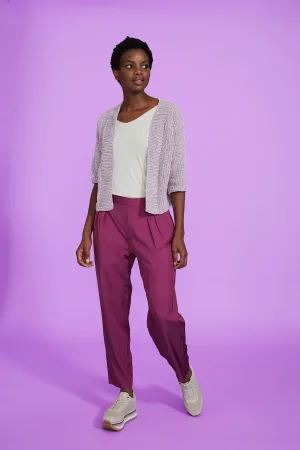 Camb Cropped Cardigan (Knit)