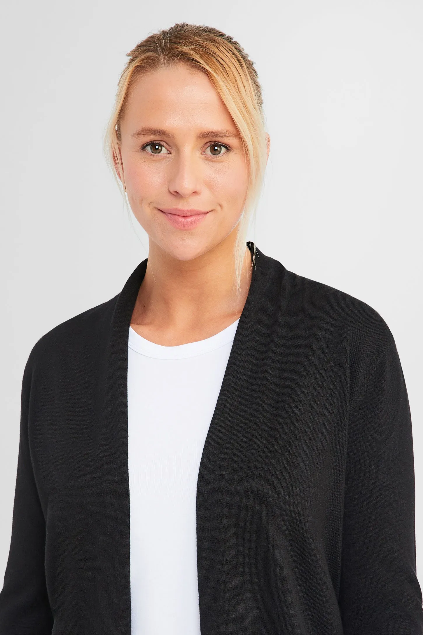 Cardigan en maille fine - Femme