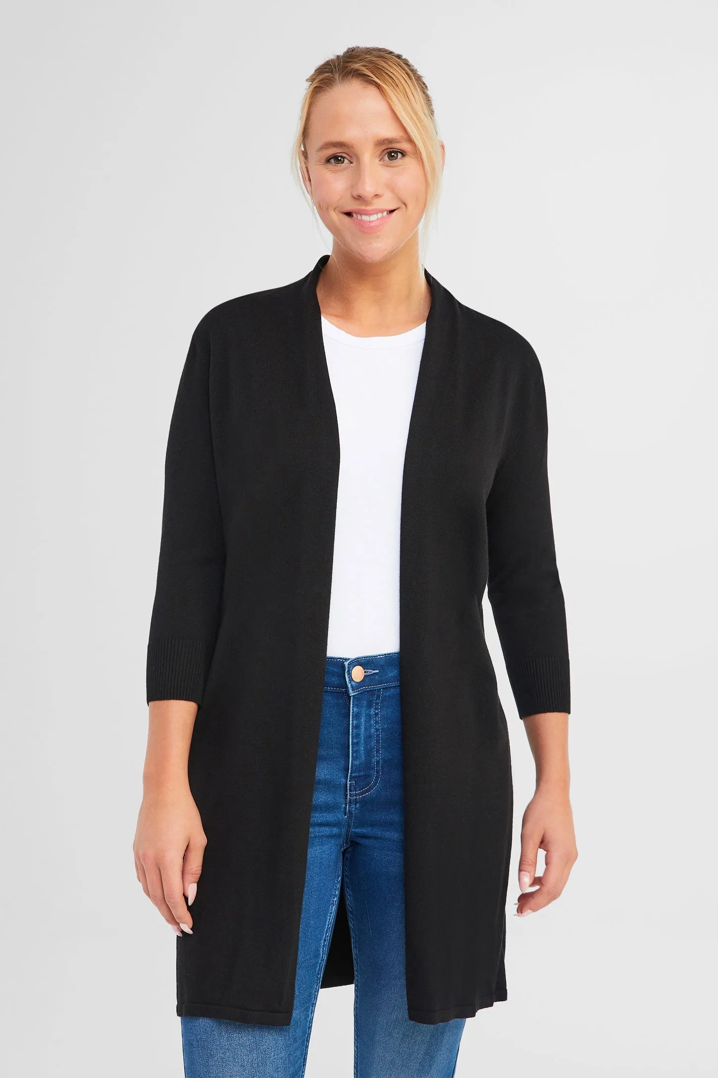 Cardigan en maille fine - Femme