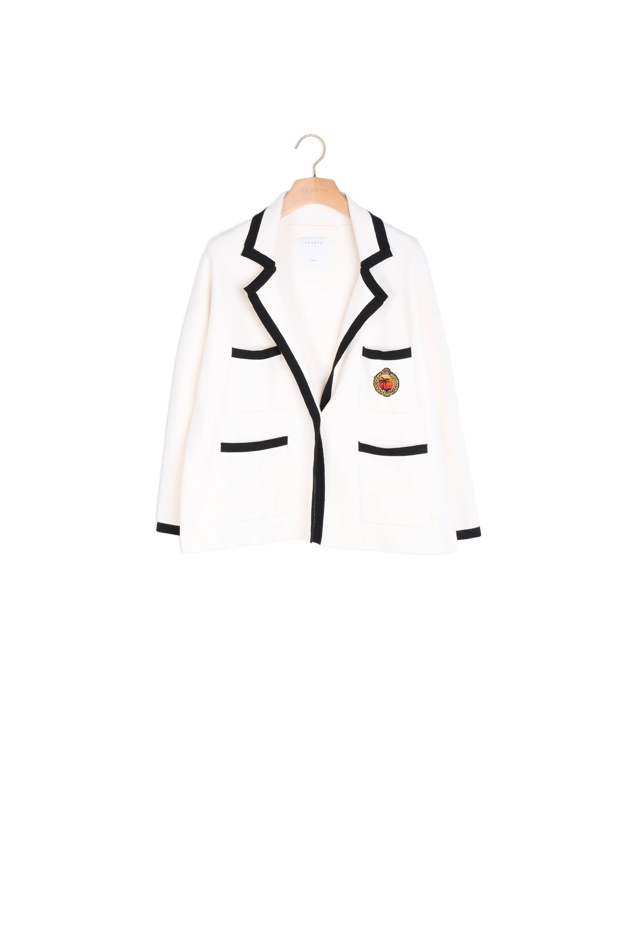 Cardigan façon veste de tailleur