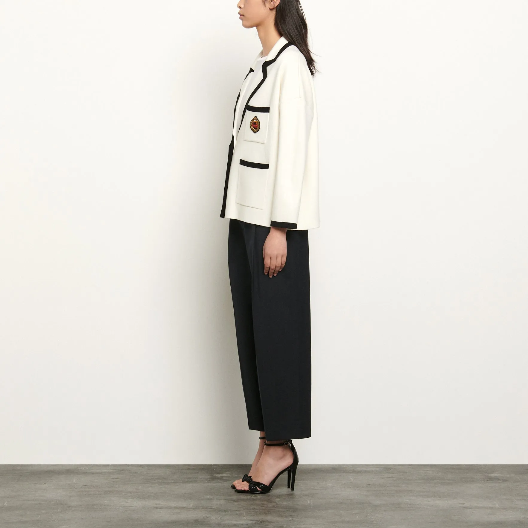 Cardigan façon veste de tailleur