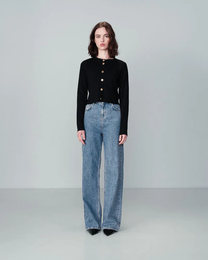 Cardigan Nabel Noir