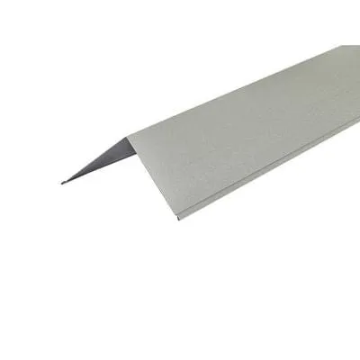 Cladco Metal PVC Plastisol Coated Barge Flashing 200mm x 200mm x 3m - All Colours