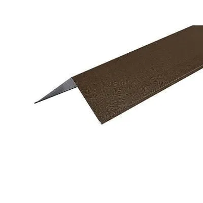 Cladco Metal PVC Plastisol Coated Barge Flashing 200mm x 200mm x 3m - All Colours