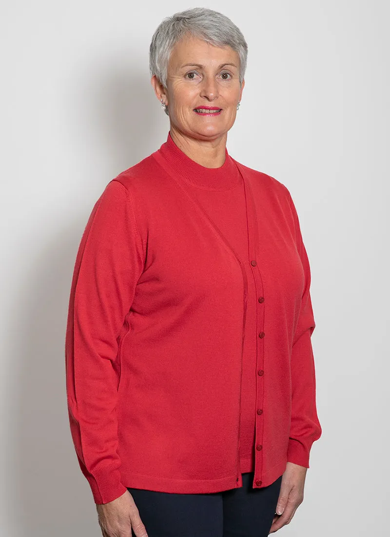 Classic Merino V Cardigan