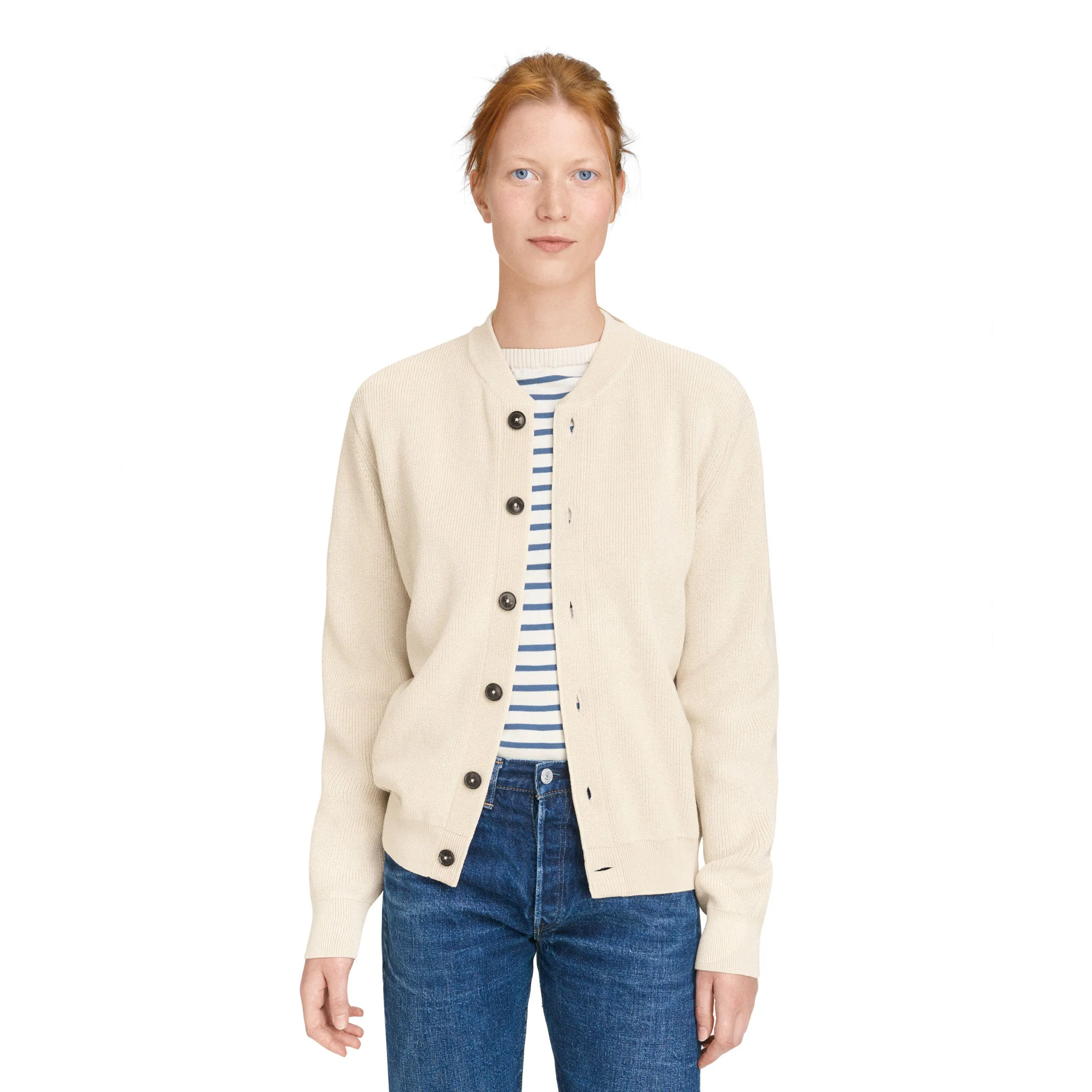 Cotton Skipper Jacket Brown