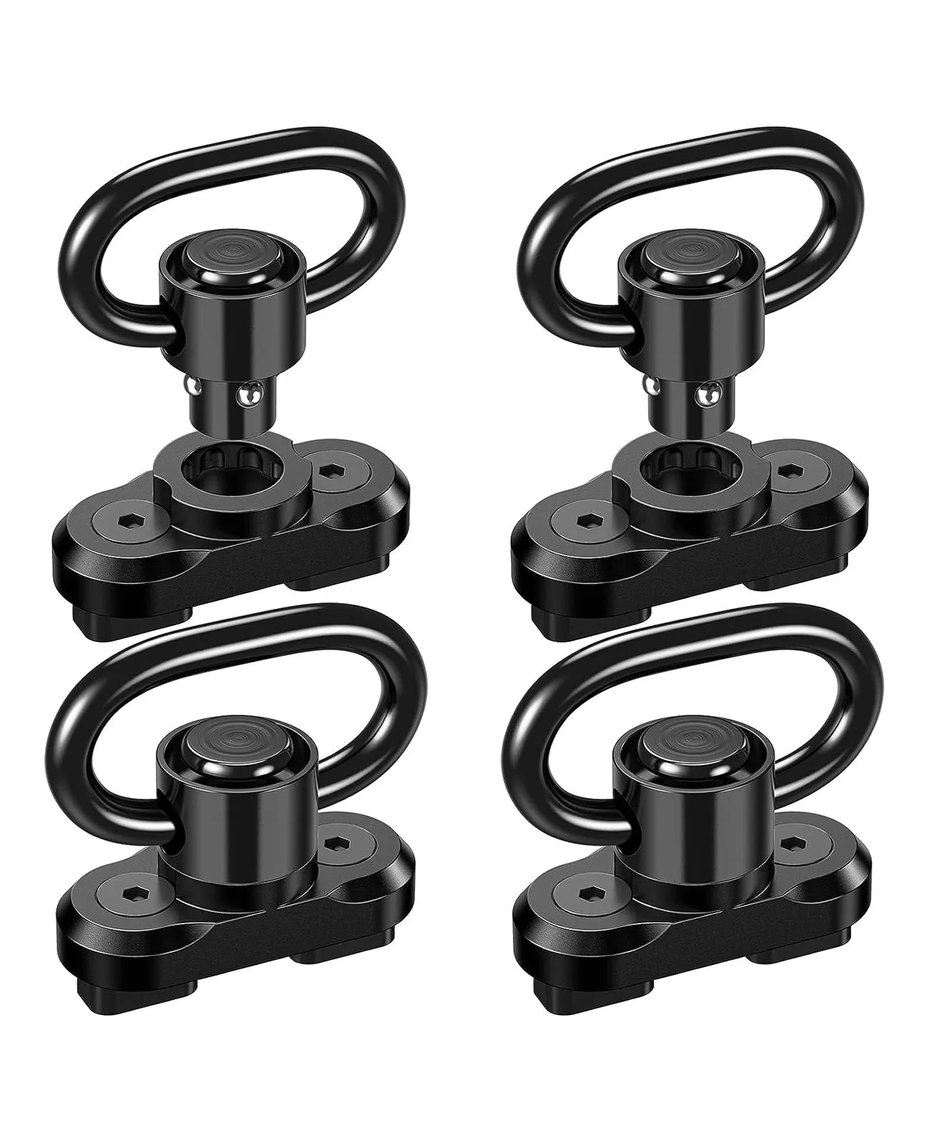 CVLIFE 1.25" Sling Swivel 2-Pack for Two Point Sling