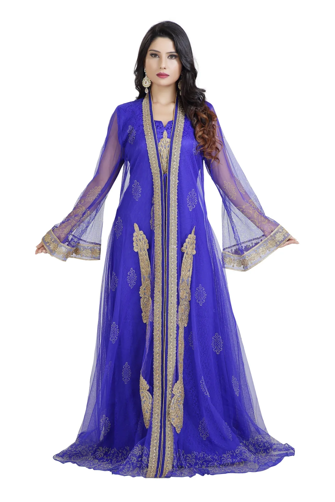 Designer Kaftan Dress Khaleeji Thobe
