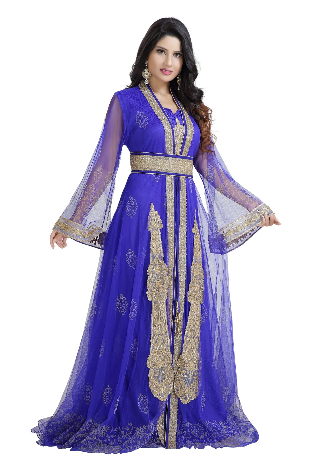 Designer Kaftan Dress Khaleeji Thobe