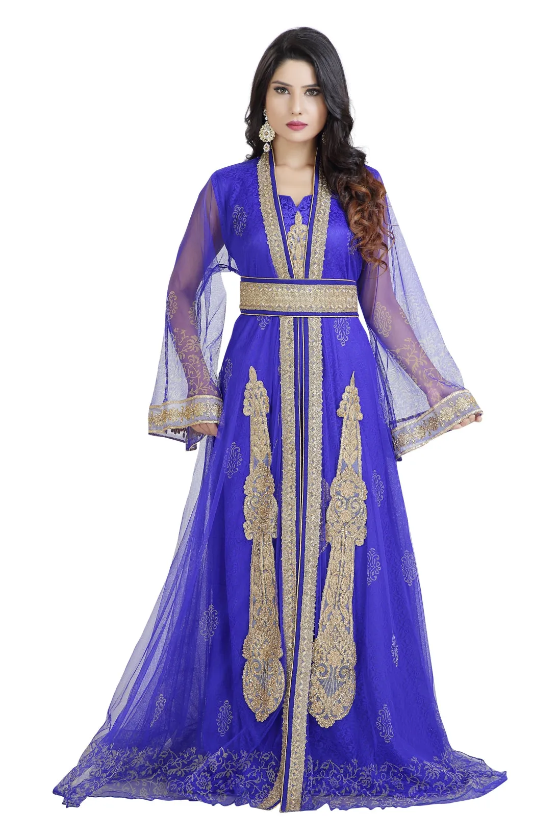 Designer Kaftan Dress Khaleeji Thobe