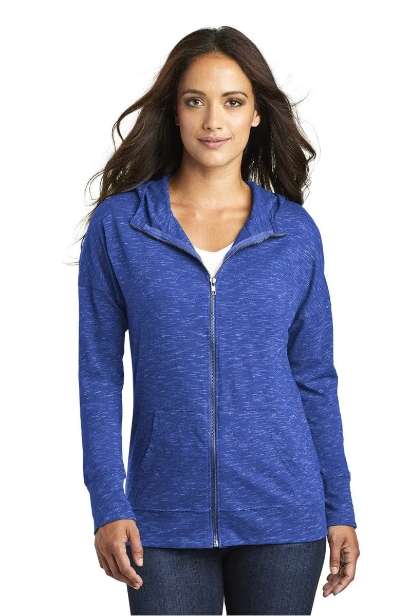 District DT665: Women's Medal Full-Zip Hoodie
