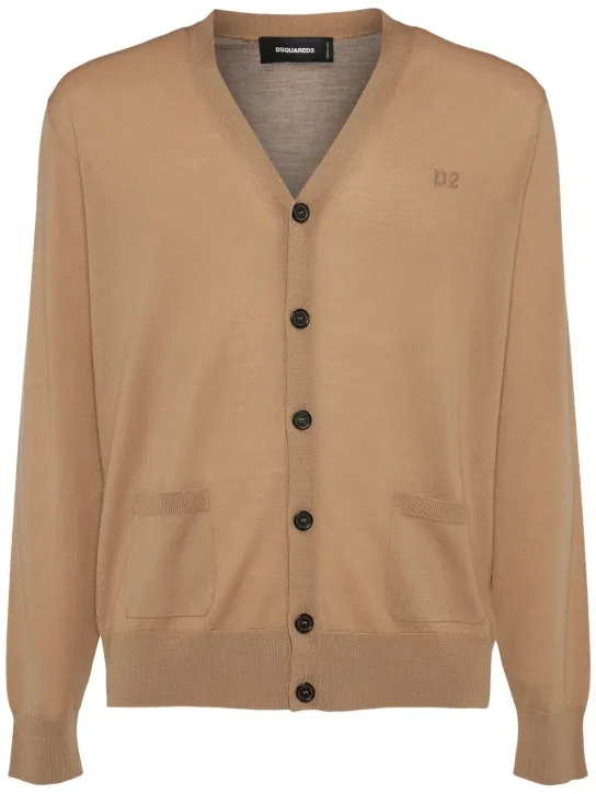 Dsquared2   Knit wool cardigan 