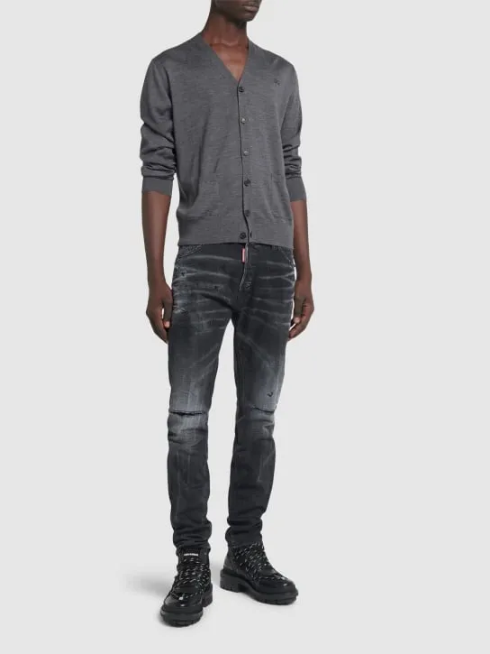 Dsquared2   Knit wool cardigan 