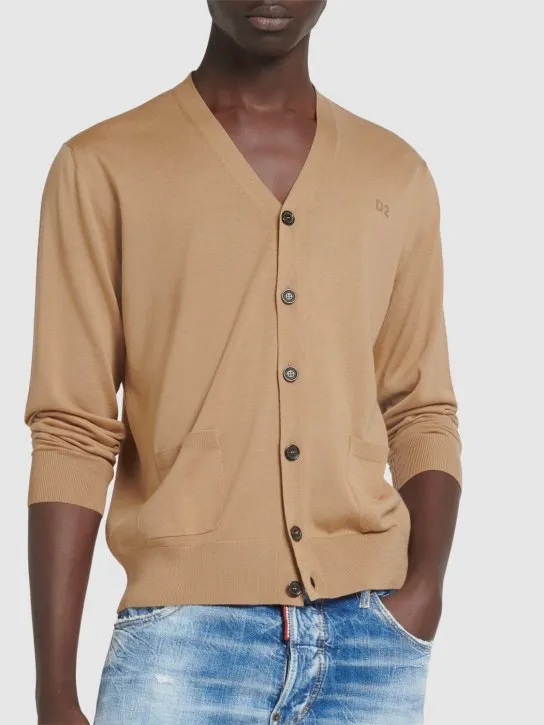 Dsquared2   Knit wool cardigan 