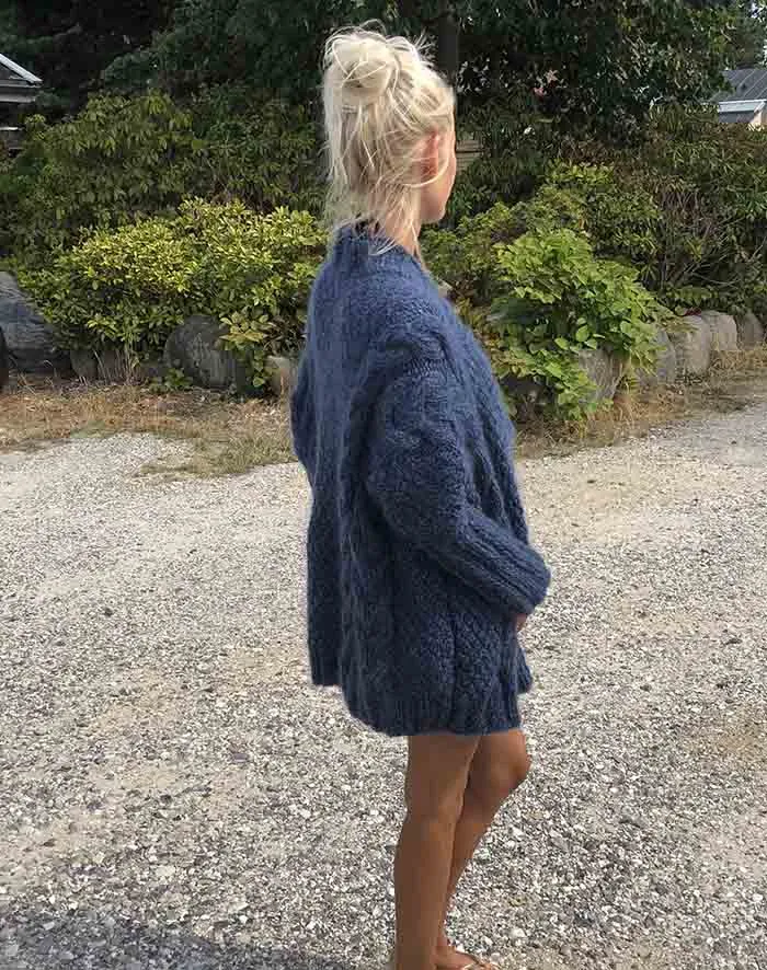 Flagermus Cardigan strikkekit