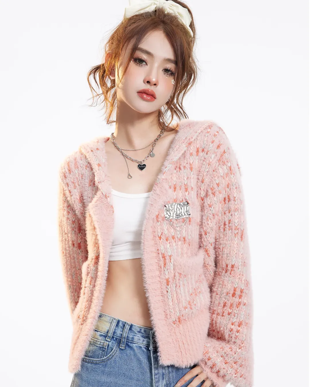 Fuzzy Tiger Cardigan