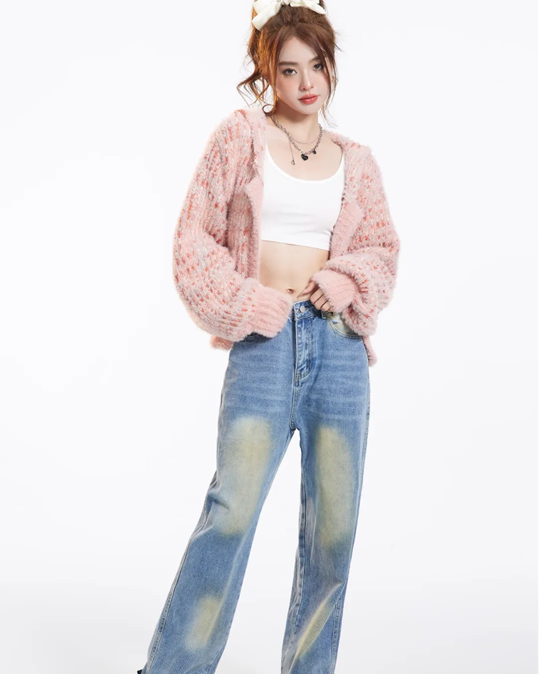 Fuzzy Tiger Cardigan