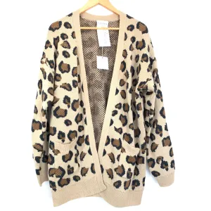 Hayden (Pink Lily) Beige Playful Personality Cardigan NWT- Size S/M
