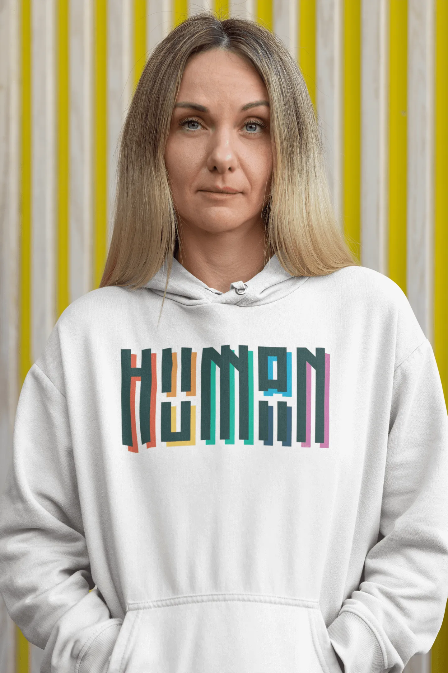 Human Rainbow Hoodie | LGBT  Merch | Unisex Gay Pride Hoodie